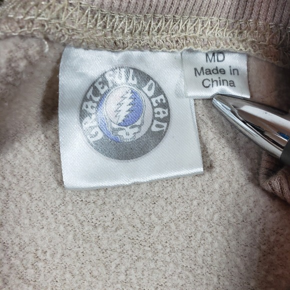 Grateful‎ Dead Dancing Bear Tie Dye Crewneck Sweatshirt Medium MD M - Picture 3 of 7